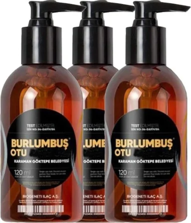 Burlumbuş Otu Jeli 120 ml x 3 adet