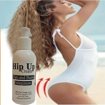 Hintohu Hipup Hip Enlargement Cream Kalça , Vücut Kremi 120 ml 3 Adet+Breastgain Toparrlayıcı GöğüsBakım Kremi