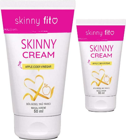 Skinnyfit 2 Adet Elma Sirkesi Ana Malzemeli Vücut Bakım Kremi