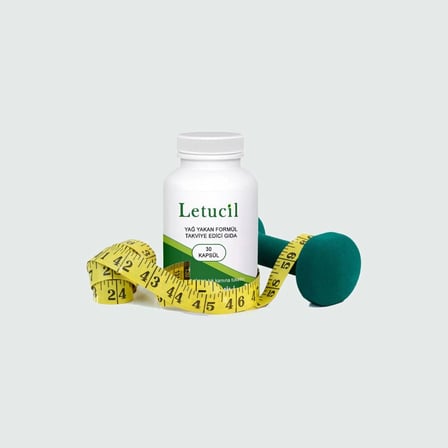 Gizmur Store Letucil 30lu Biberiye&yeşil Çayın Etkisiyle Diyetinize Takviye x 1 Adet