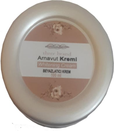 Three Brand Whitening Cream 100 ml Arnavut Kremi Aklık Kremi