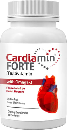 Cardiamin Forte 60 Soft Gel: OMEGA3LÜ Multivitaminli Jel Kapsül Formül