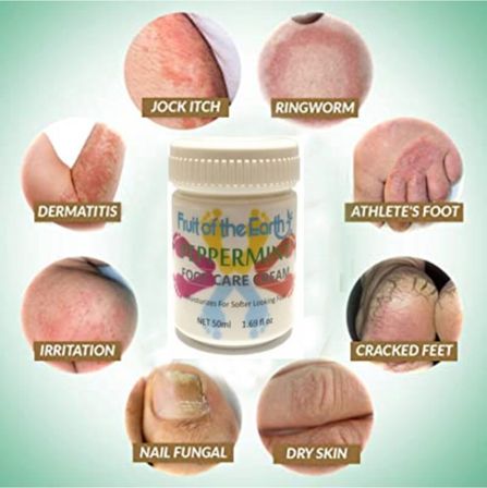 Hintohu Foot Care Cream Cooling Peppermint 50ML Ayak Bakım Kremi Nane Ferahlığı ve Kokusu 3 Adet