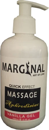 Marginal Aphrodisia 250 ml Vanilla Massage Gel  Srcx - Marginal Aromatik Vanilyalı Büyük Boy Bay Bayan Ero.tik Afr_odizyak Masaj Yağı
