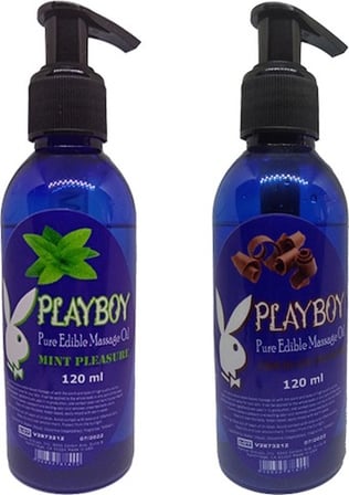 Playboy Aromaterapi Nane ve Çikolata Aromalı Masaj Yağı