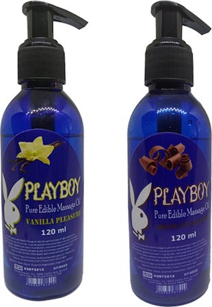 Playboy Vanilyalı ve Çikolata Aromalı Masaj Yağı