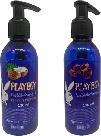 Playboy Hindistancevizi ve Çikolata Aromalı Masaj Yağı