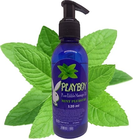 Playboy Aromaterapi Çilek ve Nane Aromalı Masaj Yağı