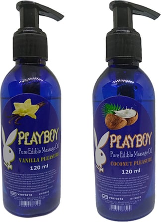 Playboy Vanilyalı ve Hindistancevizi Aromalı Masaj Yağı