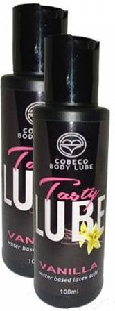 Cobeco Vanilla Tasty Lube 100ML Su Bazlı Vanilya Aromalı  2 Adet