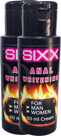 Sıxx 2 Adet Kadın Erkek Renk Ton Kremi Analbölge Kremi 60 ml