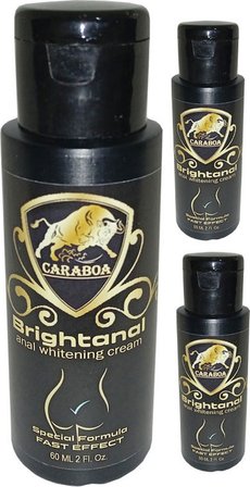 Caraboa Hem Kadın Hem Erkekler Içìn Analwhiteningcream 3 Adet Analbeyazlatıcı Krem 60 ml