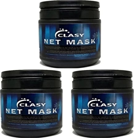 Clasy Net Mask Saç Bakım Maskesi 450ML Hair Care Mask 3 Adet