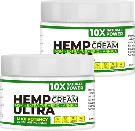 Louise Beauty / Hemp Cream Ultra - 2 Adet 100 Ml: Ağrılarınıza Maksimum Potansiyelli Krem