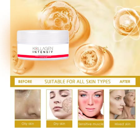 Kollagen Intensiv Cream Zamana Meydan Okuyan Güzelliğinizin Kremi