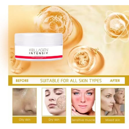 Kollagen Intensiv Cream 2 Ad. Zamana Meydan Okuyan Güzelliğinizin Kremi
