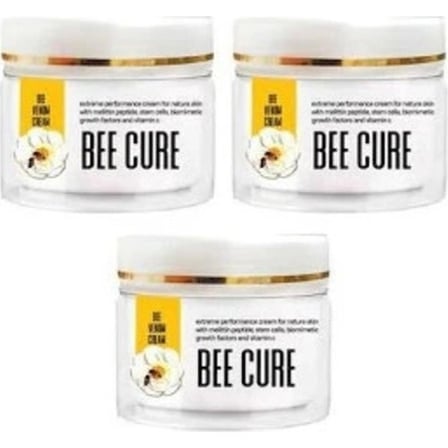 Bee Cure 3 Kutu Arı Zehri Kremi Beecure Arı Zehiri Kremi Relaxing Cream 3 x 50 ml