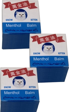 Snow Kitten Menthol Balm 50 gr 3 Adet