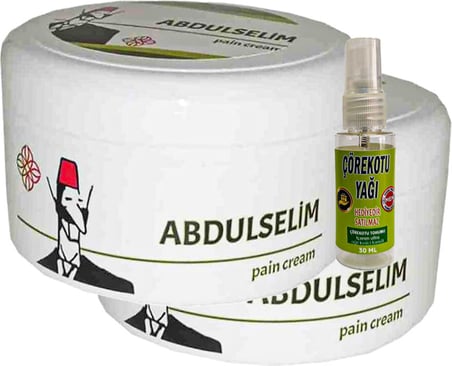 Abdulselim 2 Adet Paket 200 ml Relax Kremi CRK:031 Bölgesel Bakım  Kremi + Yanında 30 ml Çörek Otu Yağı Hediye