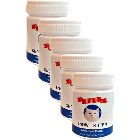 Snow Kitten Menthol Balm 50 ml x 5 Adet