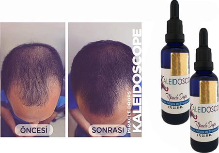 Kaleidoscope Miracle Drops Hair Oil For Strengthen Weak Hair Unisex Saç Bakım Yağı 2 Adet