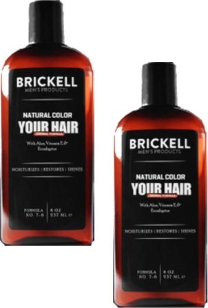 Brickell Erkeklere Için Saç Sakal Bakım Şampuanı 300 ml 2 Adet
