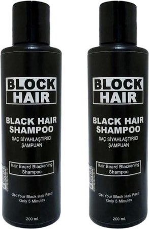 Block Hair Şampuan 200 ml x 2 Adet
