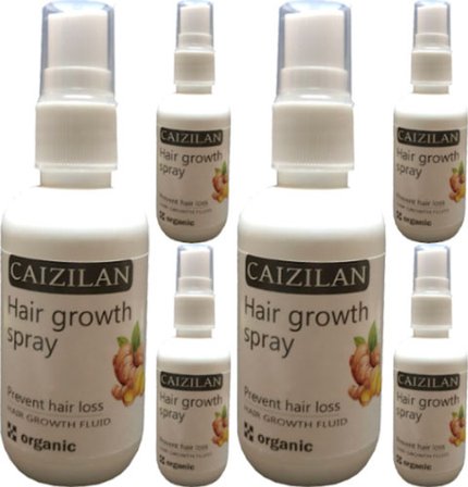 Caizilan Hair Growth Spray 6 Adet Zencefil Özlü Saça Boyut Spreyi 50 ml