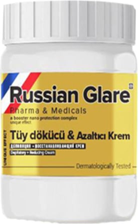 Three Brand 100 ml Arnavut Aklık Kremi 1 Ad + Russıan Glare Tüy Dökücü Azaltıcı Merhem 50 ml 3 Ad