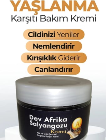 Das Dev Arfrika Salyangozu Bakım Kremi 100 ml x 1 Adet