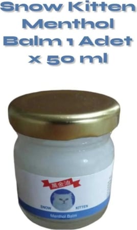 Süper Snow Kitten Tüm Vücut Için Menthol Aromalı Kremi 50 ml