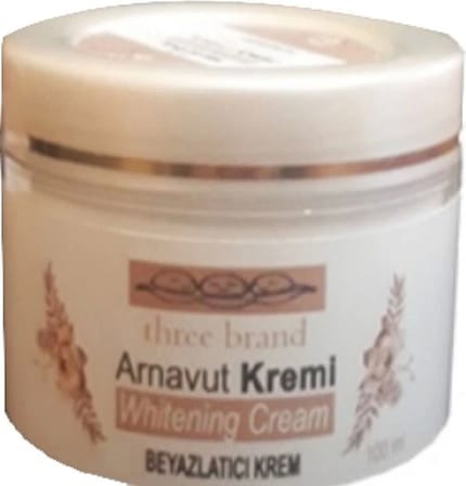 Three Brand Whitening Cream Arnavut Kremi Aklık Cream 100ml