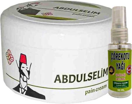 Abdülselim Teskin Kremi 200 ml + Çörek Otu Yağı Teskin Yağı 30 ml