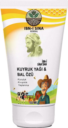 Ibn-I Sina Kuyruk Yağı & Bal Özlü Cildinize ve Yüzünüze Bakım Kremi 50 ml