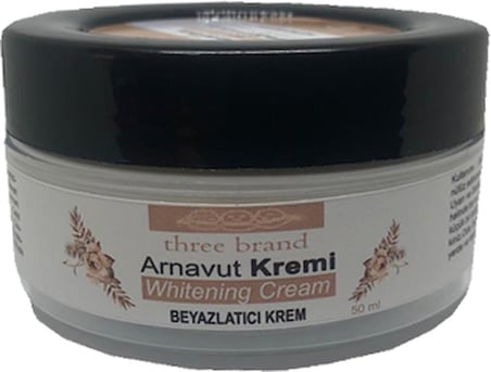 Three Brand Whitening Cream Arnavut Kremi Aklık Kremi 50 ml