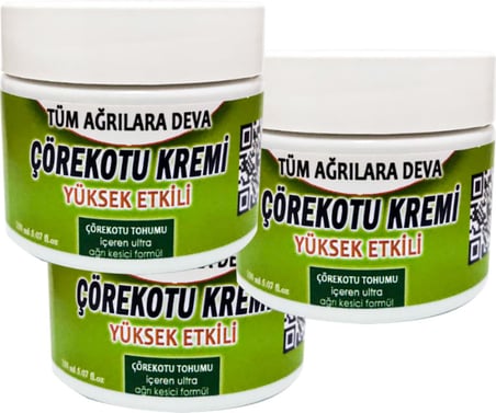 Çörekotu Çörek Otu Tohumu Yağı Karışımlı Paincream A-35 Büyük Boy Krem 3adet 150 ml