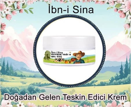 Ibni Sina Kuyruk Yağı&bal Özü Bakım Masaj Kremi 50 Ml+Çörek Otu Yağ ile