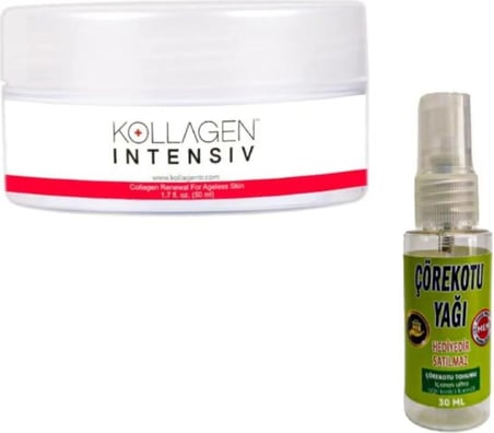 Kollagen Intensiv Zamana Yüz Bakım Kremi 50 Ml+Masaj Yağıyla