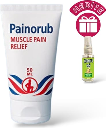 Painorub Vücut Ağrı Yönetimi Için Hızlı ve Etkili Bakım Kremi 50 ml + Çörek Otu Yağı 30 ml Hediye