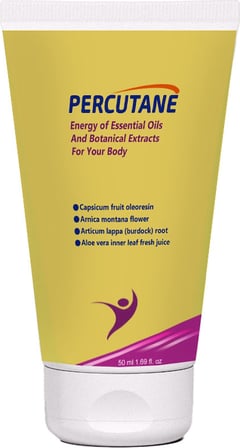 Percutane Tüp + Kavanoz Vücut Masaj Krem Seti 50ML 1erli: Kapsikum Meyvesi Oleoresini Arnika Montana Çiçeği Articum Lappa (Dulavratotu) Kökü