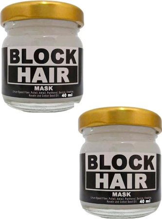 Süper Block Hair Saçlarınıza Derinlemesine Bakım ve Canlılık Maskesi Kremi 40 ml x 2 Adet