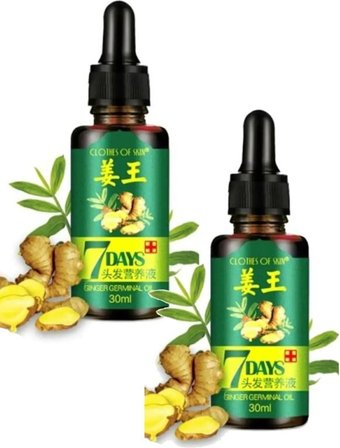 Süper 7 Days Saç  Bakım Serumu 30 ml / Ginger Germinal Essential 2 Adet