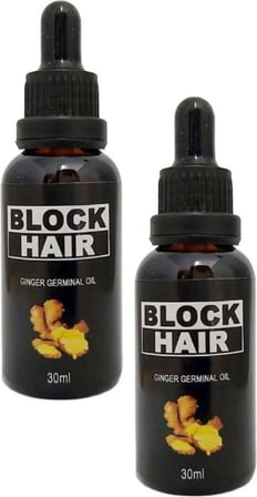 Block Hair Dolgun ve Canlı Görünüm Için Saç Serumu 30 ml x 2 Adet
