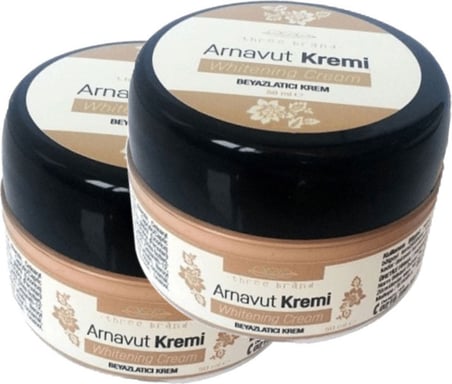 Three Brand Cildin Beyazlaması Arnavut Kremi 50 ml Ölçeğinde x 2 Adet HZNZF124