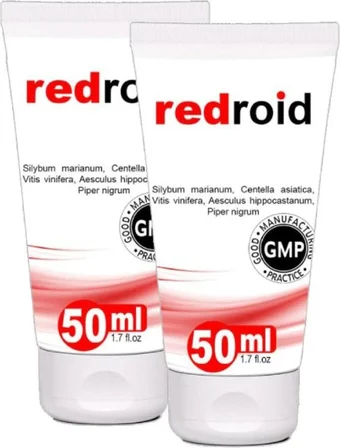 Redroid Masaj Bakım Kremi 50 ml 2 Adet