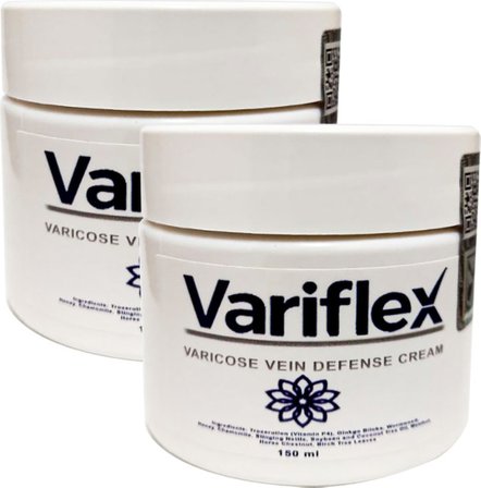 Variflex AVIKS028 2 Adet 150 ml Varicosel Cream Büyük Boy Bacak Kremi
