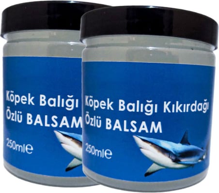Hintohu Köpekbalığı Kremi 250 ml x 2 Adet