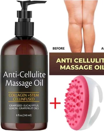 Anti Cellulıte Masaj Bakım Yağı 240 ml 2 Adet