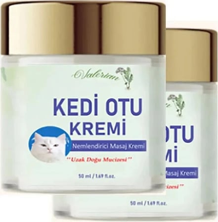 Kedi Otu Kremi Uzak Doğu Muzicesi Doğal Masaj Krem 50ML x 2 Adet