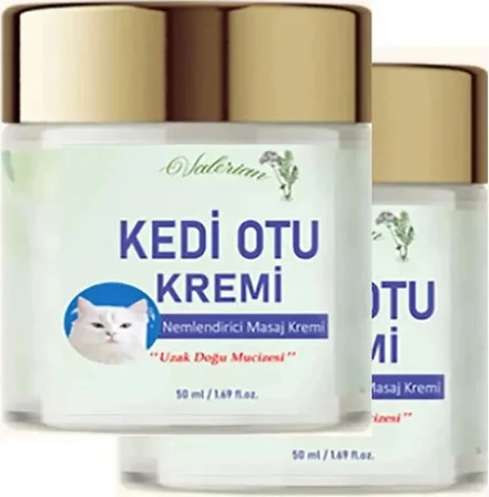 Kedi Otu Kremi Uzak Doğu Muzicesi Doğal Masaj Krem 50ML x 2 Adet